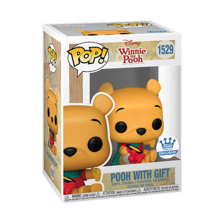 Funko Pop! Disney Winnie the Pooh Pooh with Gift Funko Exclusive #1529
