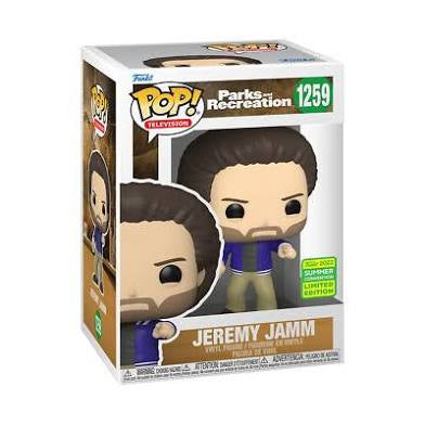 Funko Pop! Television Parks and Recreation Jeremy Jamm #1259 Funko 2022 Summer Convention Limited Edition