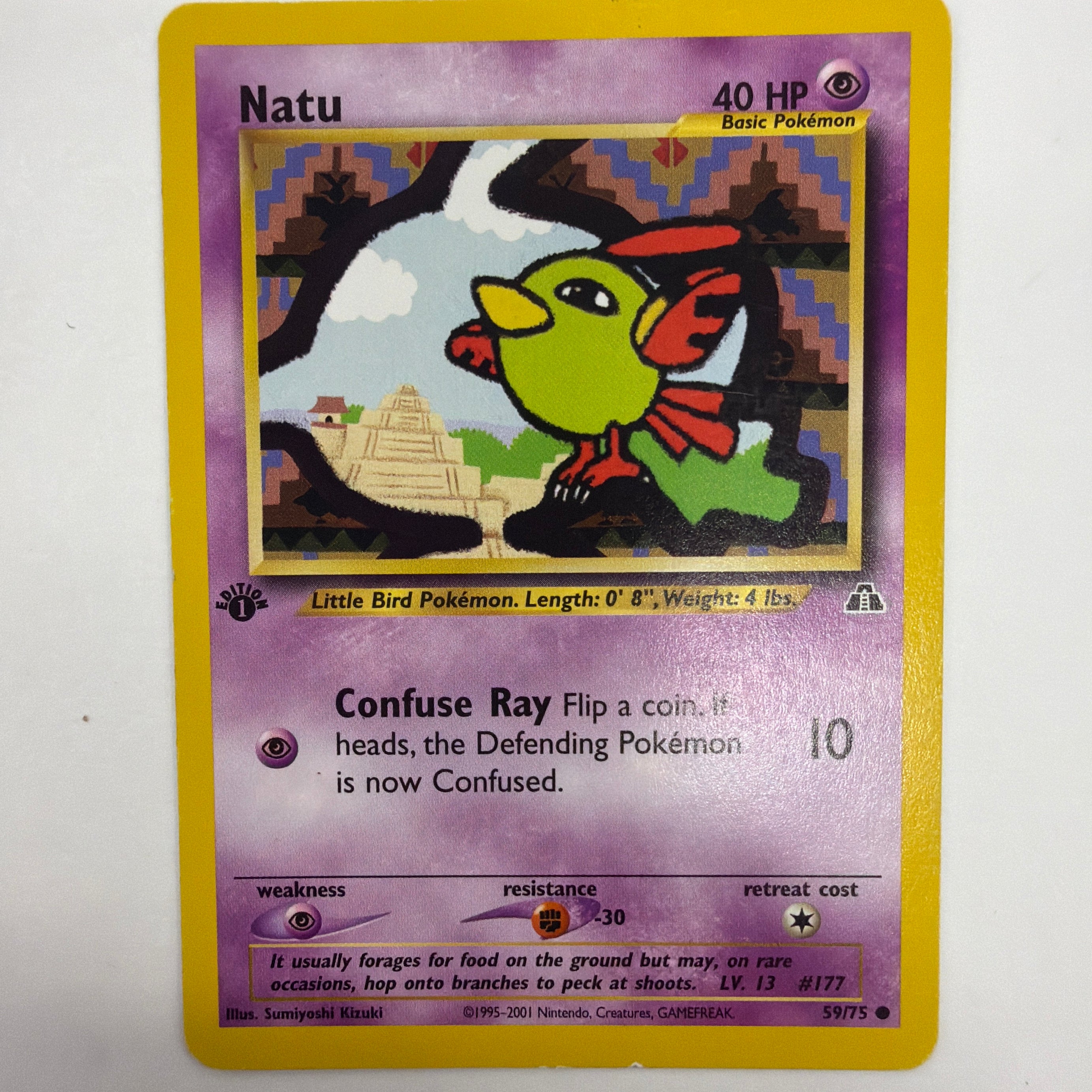 Pokémon TCG - Neo Discovery 1st Edition Natu 59/75 NM