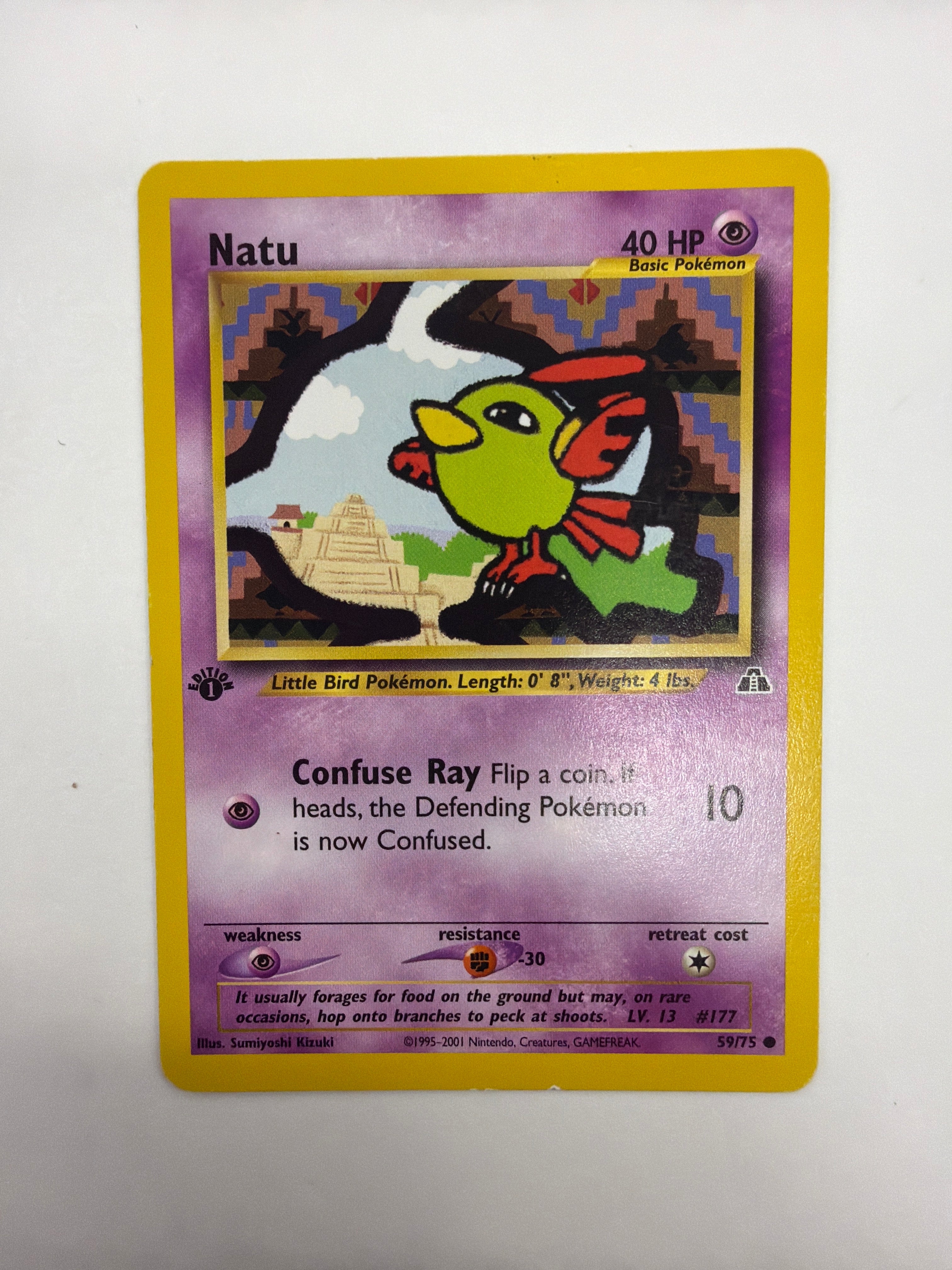 Pokémon TCG - Neo Discovery 1st Edition Natu 59/75 NM