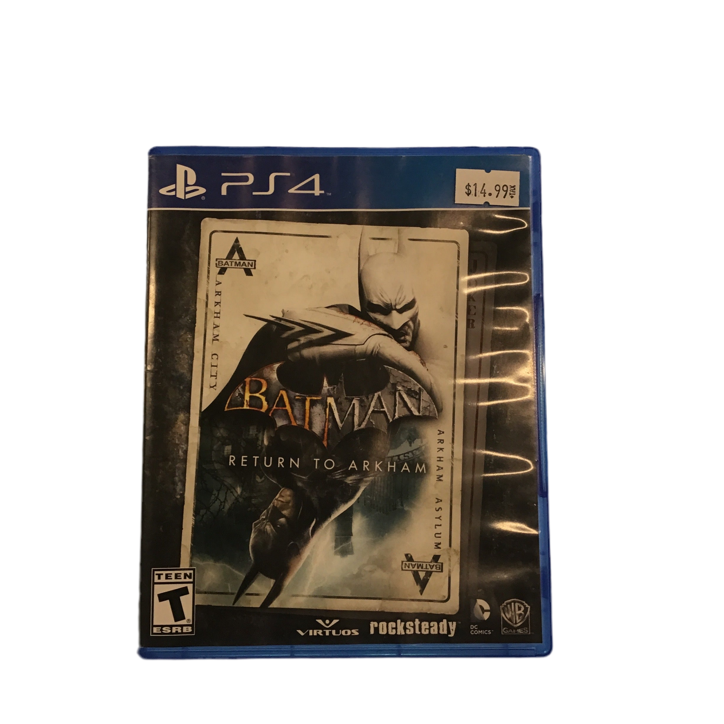 PS4 Batman Return To Arkham Video Game