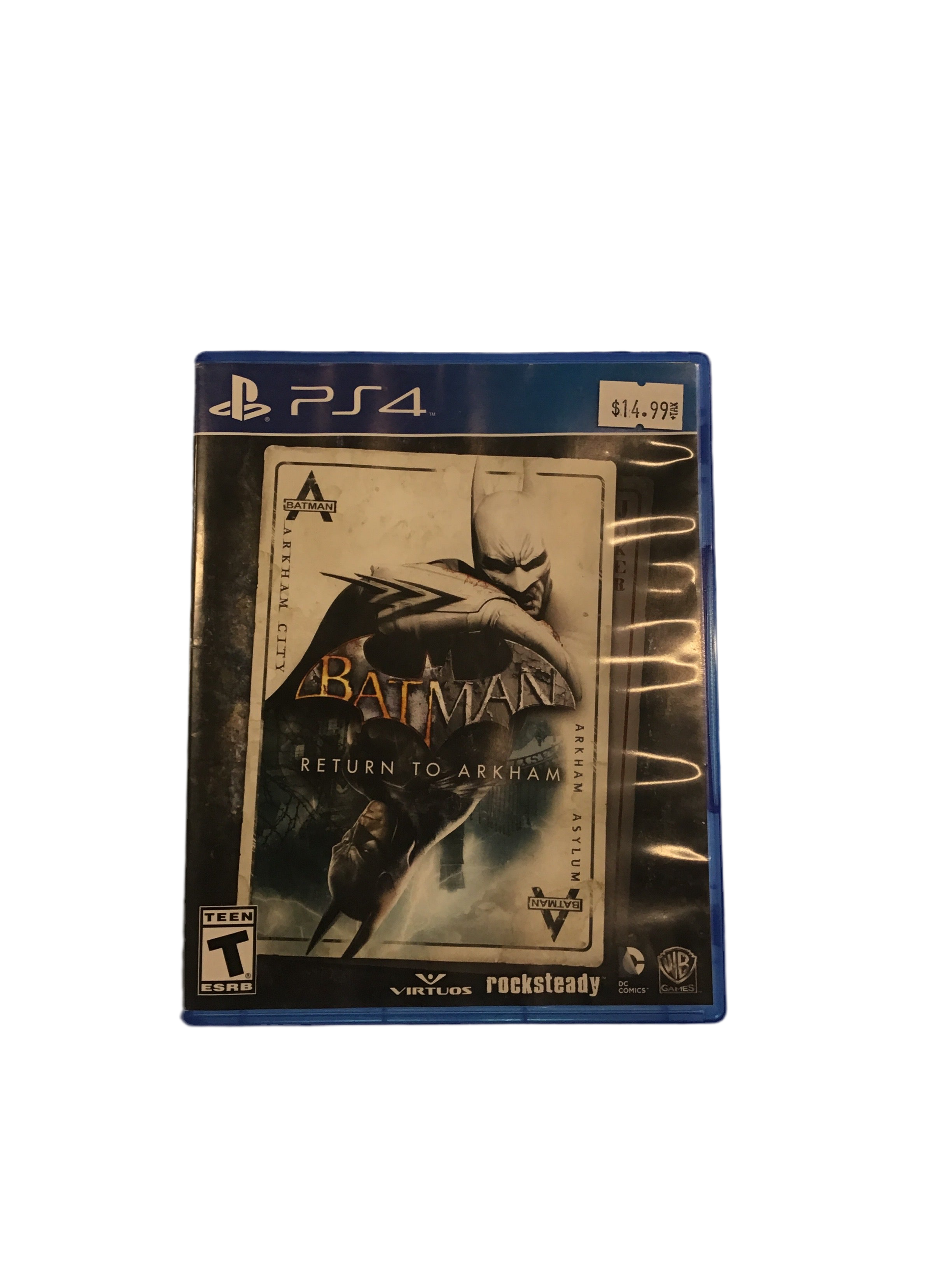PS4 Batman Return To Arkham Video Game