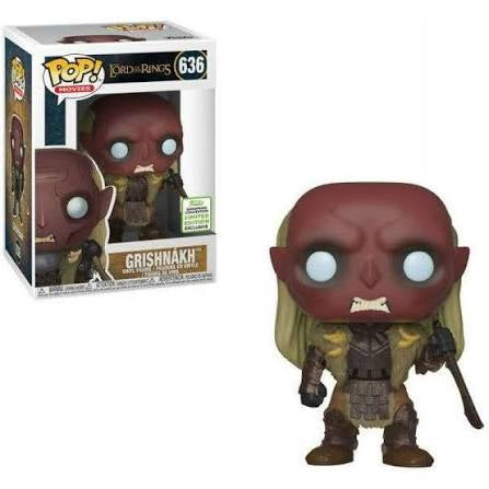Funko Pop! Movies The Lord of the Rings Grishnákh 2019 Spring Convention Limited Edition Exclusive #636