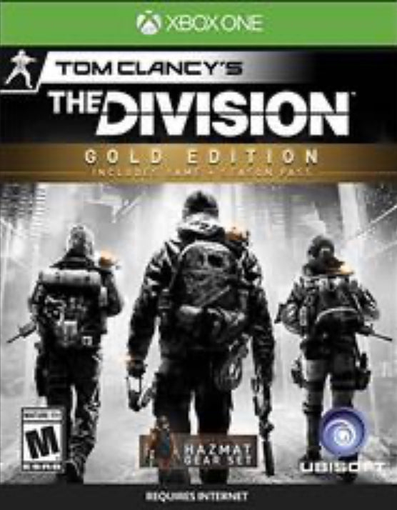 XBOX One Tom Clancy’s The Division Gold Edition Video Game