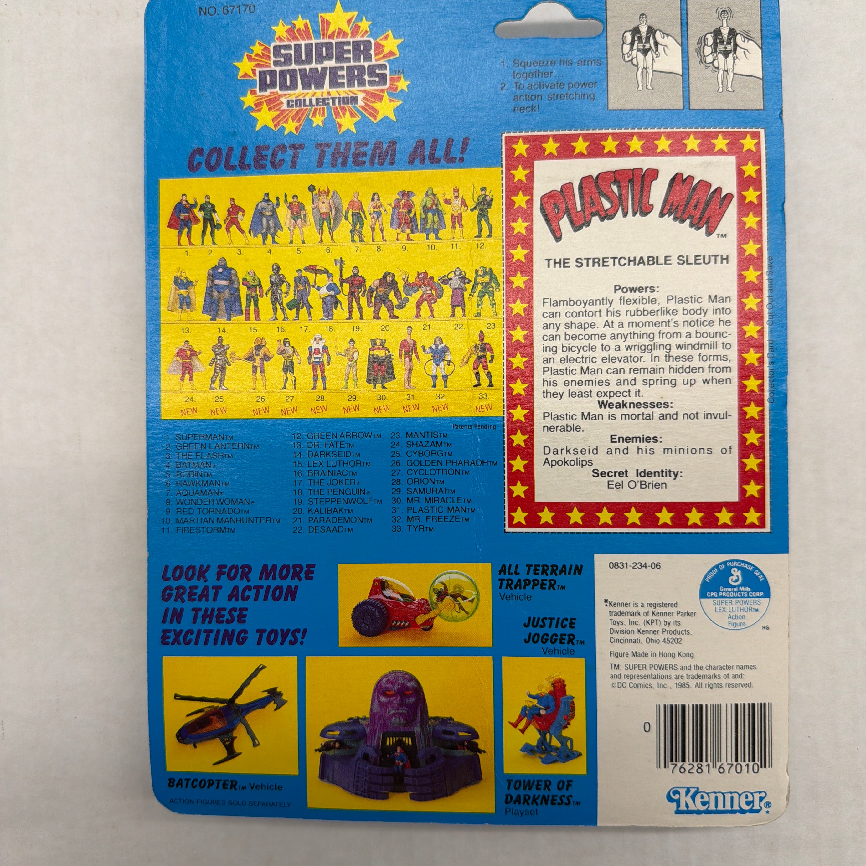 Kenner DC Super Powers Collections Plastic Man Action Figure