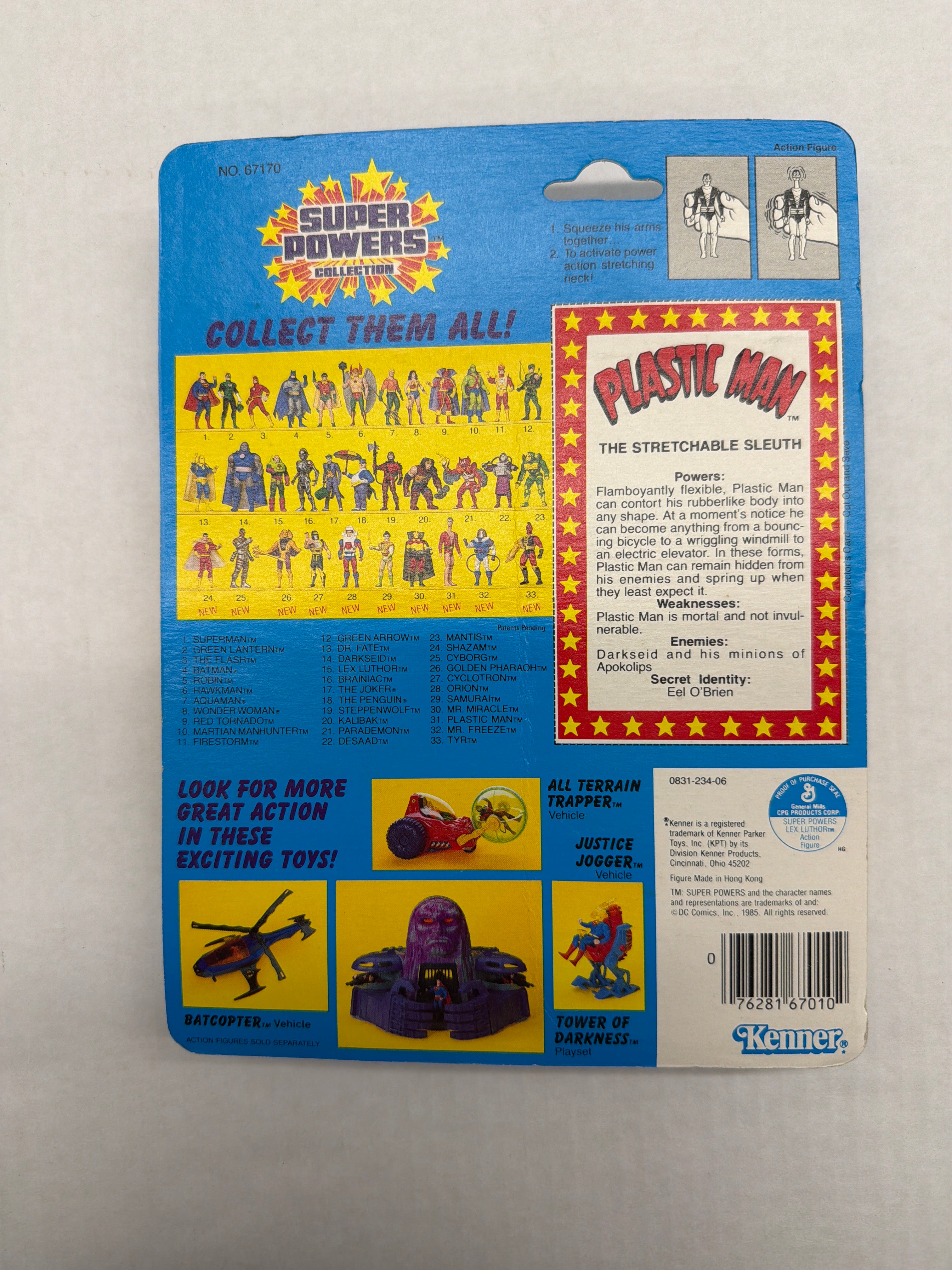 Kenner DC Super Powers Collections Plastic Man Action Figure