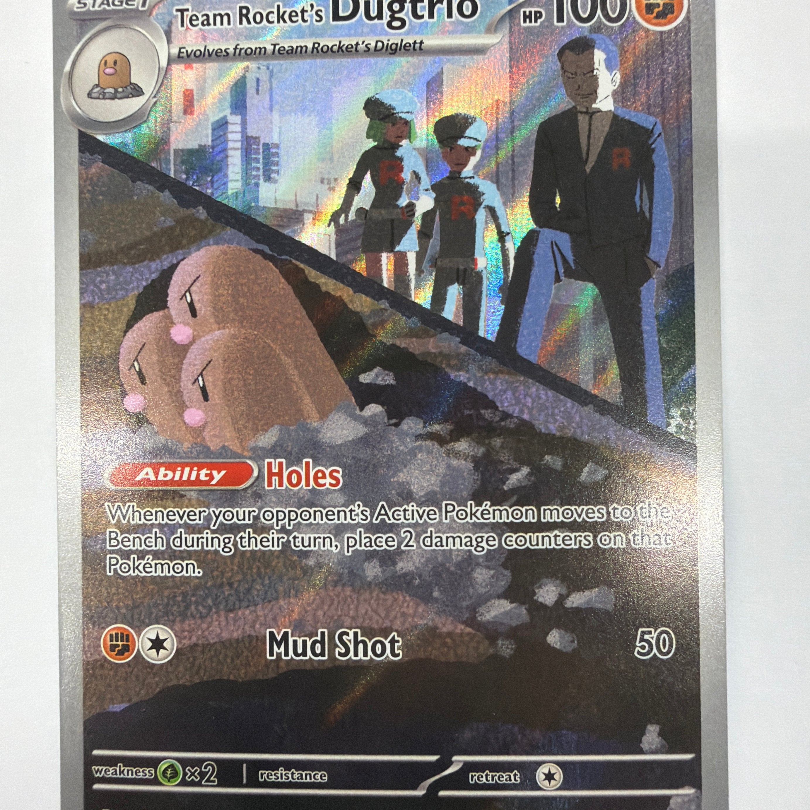 Pokémon TCG - Ascended Heroes Team Rocket's Dugtrio 239/217 NM