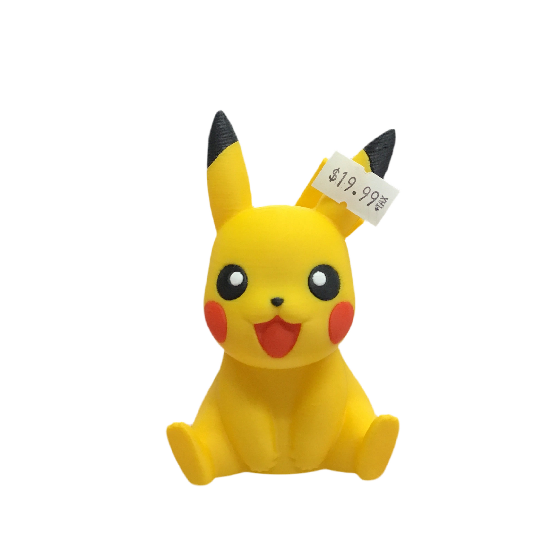Custom 3D Printed Pokemon Pikachu Figure