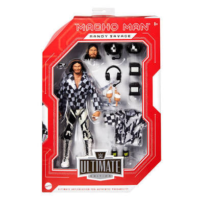 Mattel WWE Ultimate Edition Macho Man Randy Savage Mattel Creations New Generation Arena Exclusive