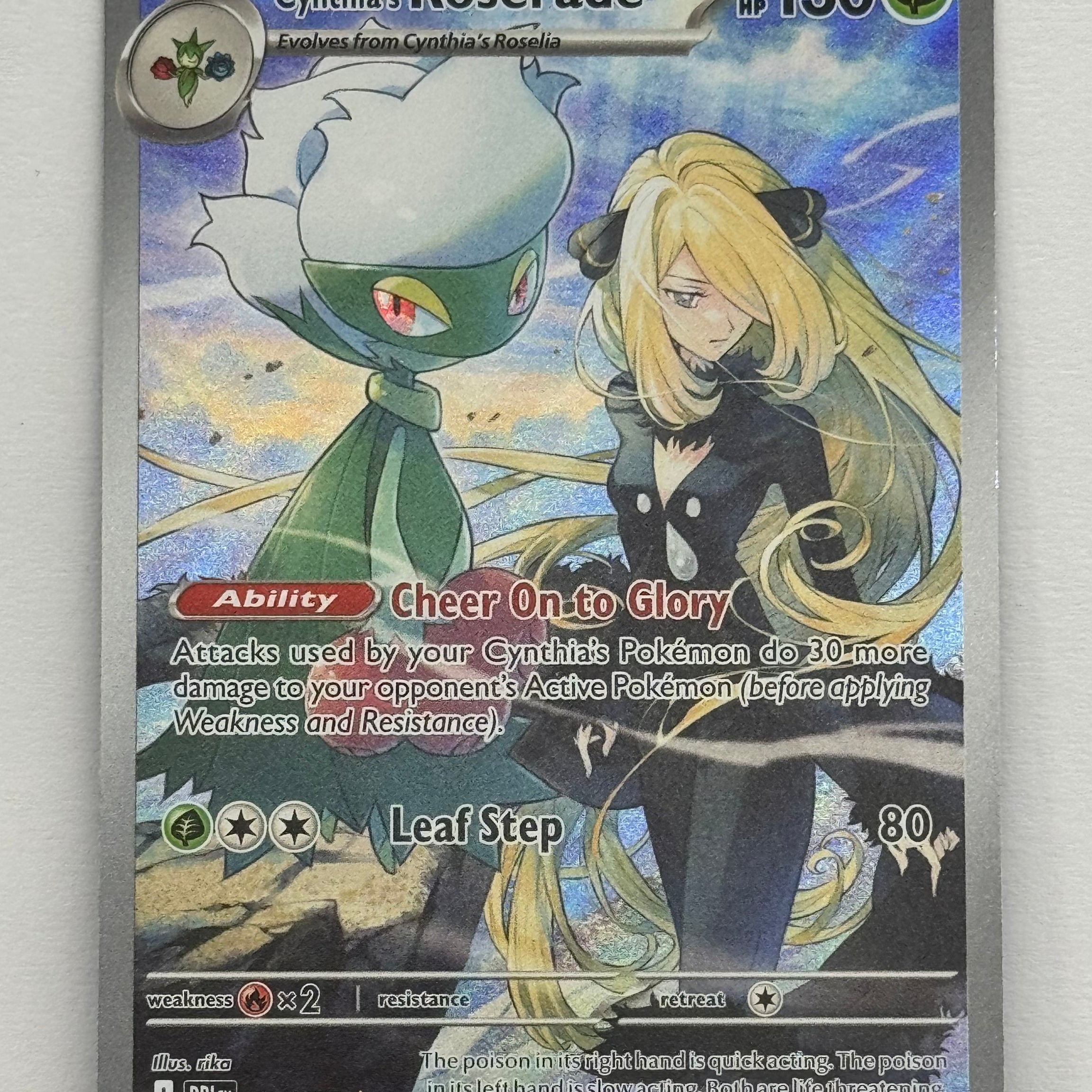 Pokémon TCG - Destined Rivals Cynthia's Roserade 184/182 NM