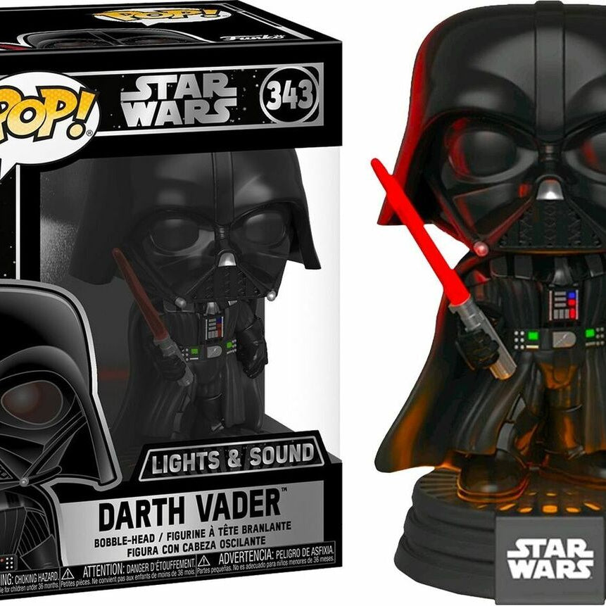 Funko Pop! Star Wars Lights & Sound Darth Vader #343
