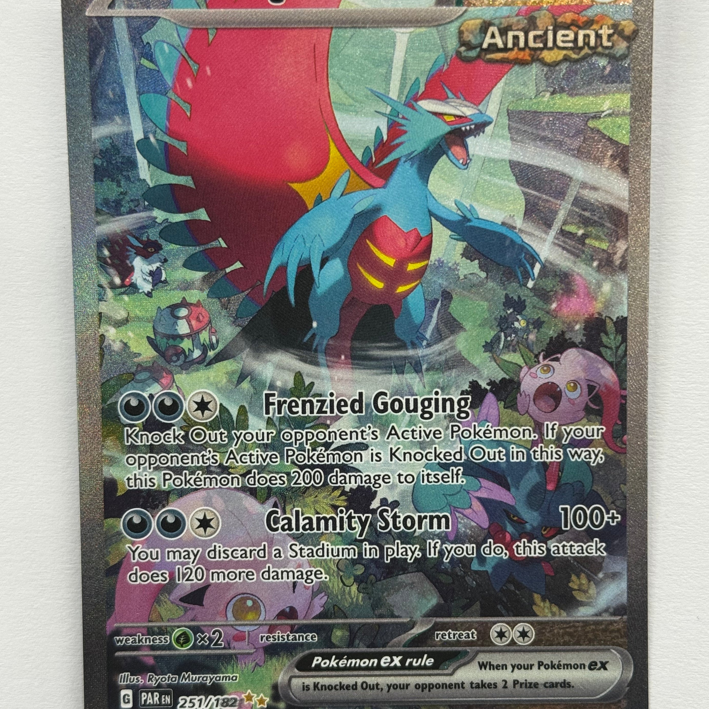 Pokémon TCG - Paradox Rift Roaring Moon EX 251/182 NM