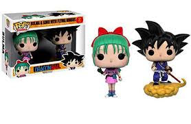 Funko Pop! Animation Dragon Ball Bulma & Goku with Flying Nimbus 2 Pack