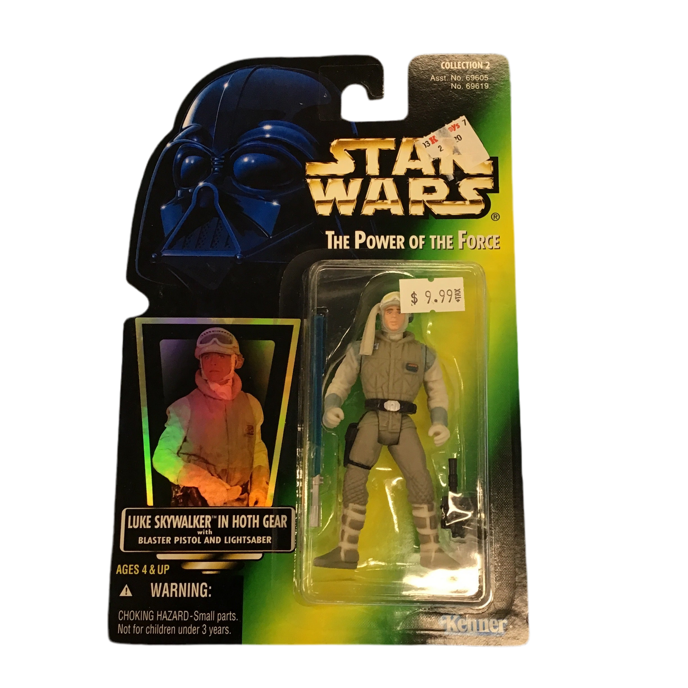 Kenner Star Wars The Power Of The Force Luke Skywalker in Hoth Gear