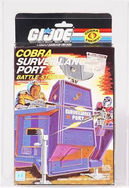 Hasbro G.I.Joe Cobra Surveillance Port Battle Station