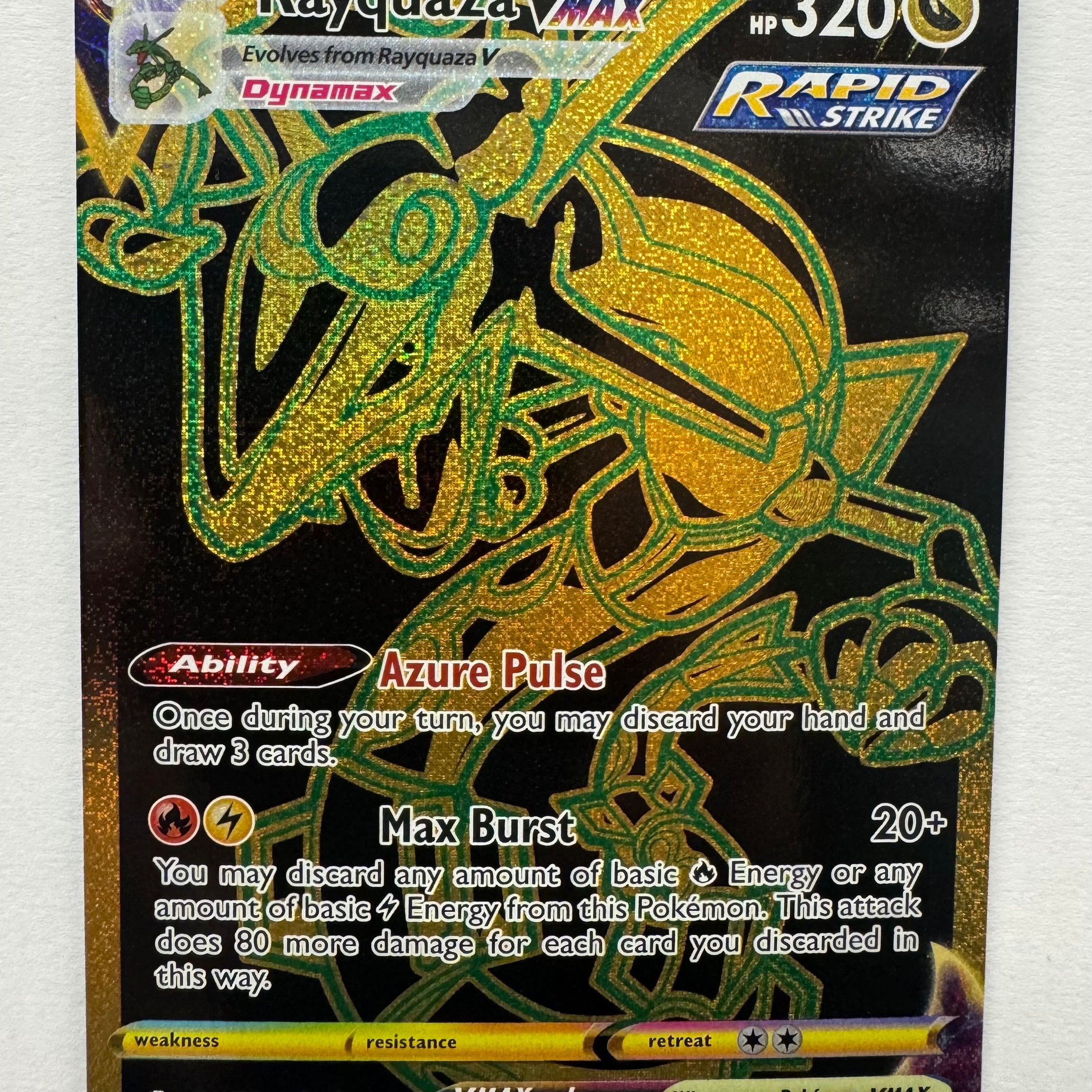 Pokémon TCG - Silver Tempest Rayquaza VMAX TG29/TG30 NM