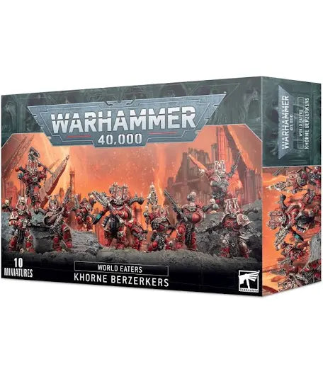 Warhammer 40,000 World Eaters Khorne Berzerkers Model Kit