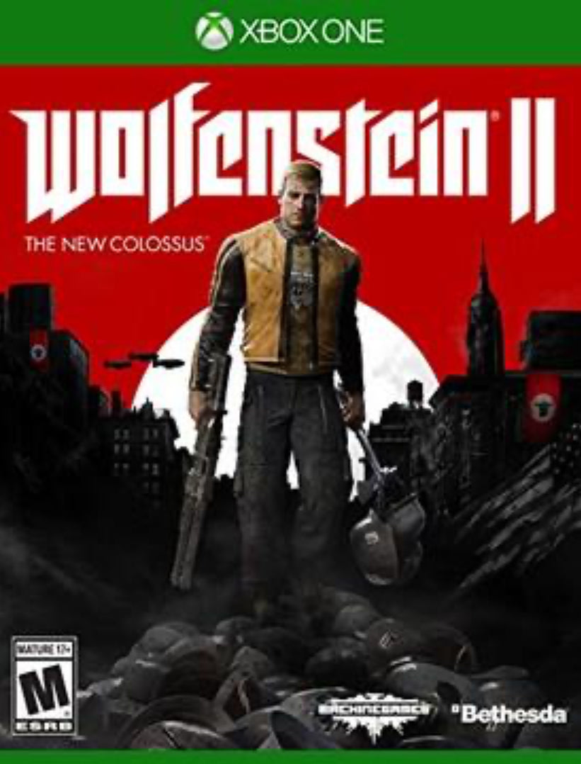 XBOX One Wolfenstein The New Colossus Video Game