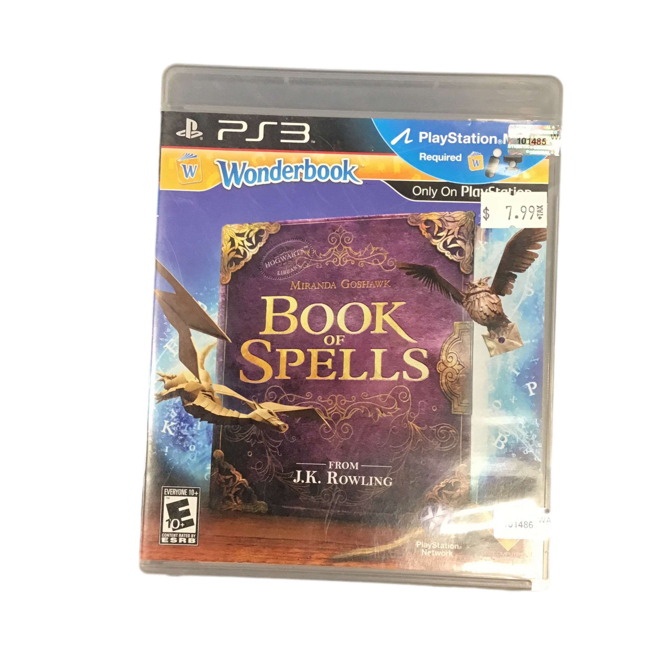PS3 Book of Spells Video Game