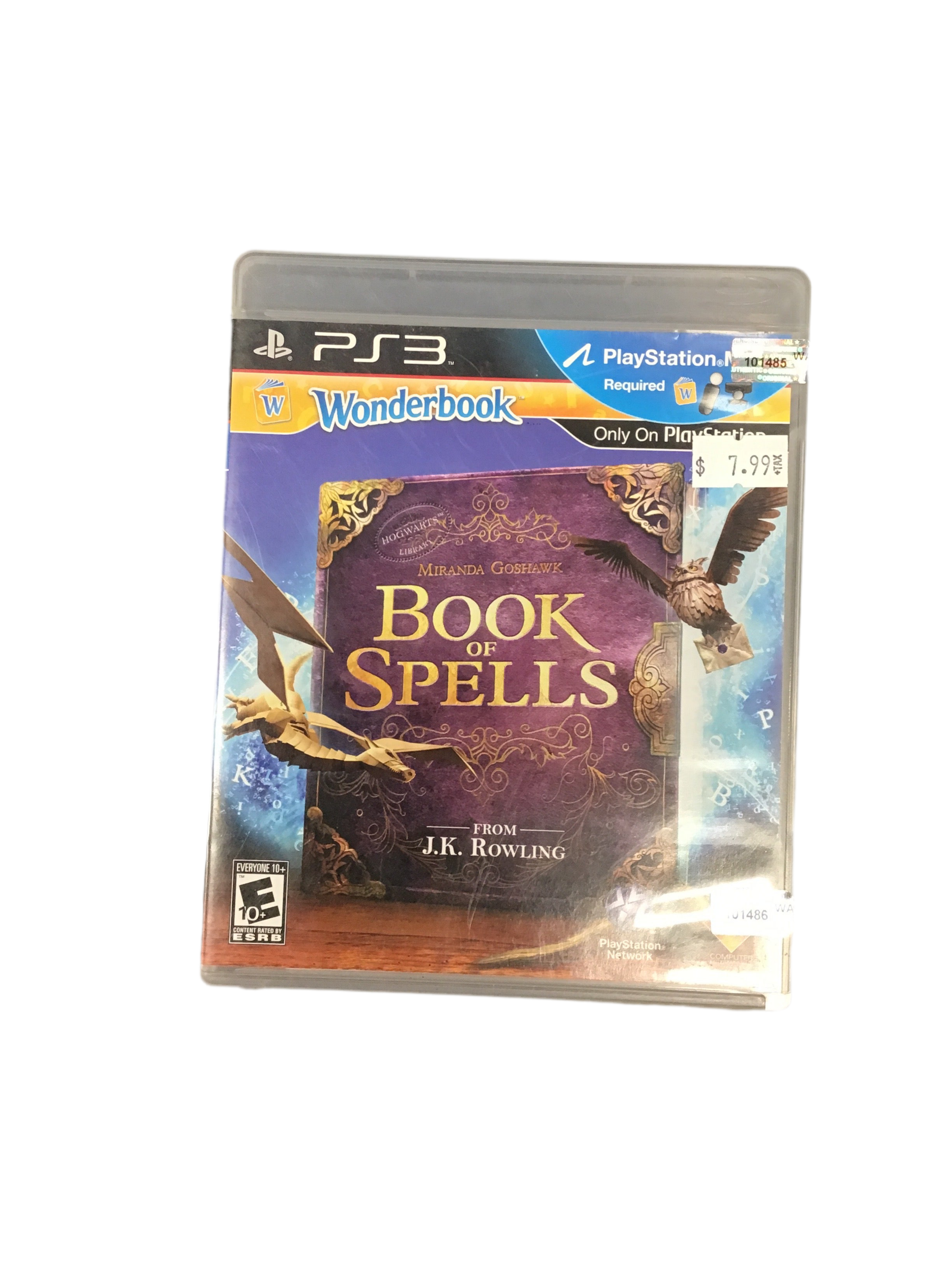 PS3 Book of Spells Video Game