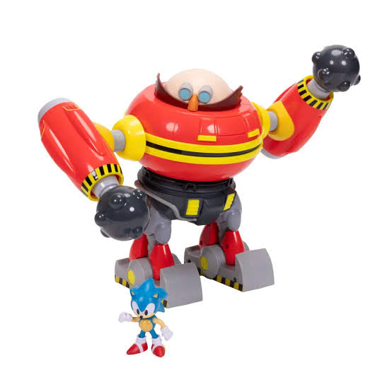 Jakks Pacific Sonic The Hedgehog Hammer Egg Robot & Sonic Playset