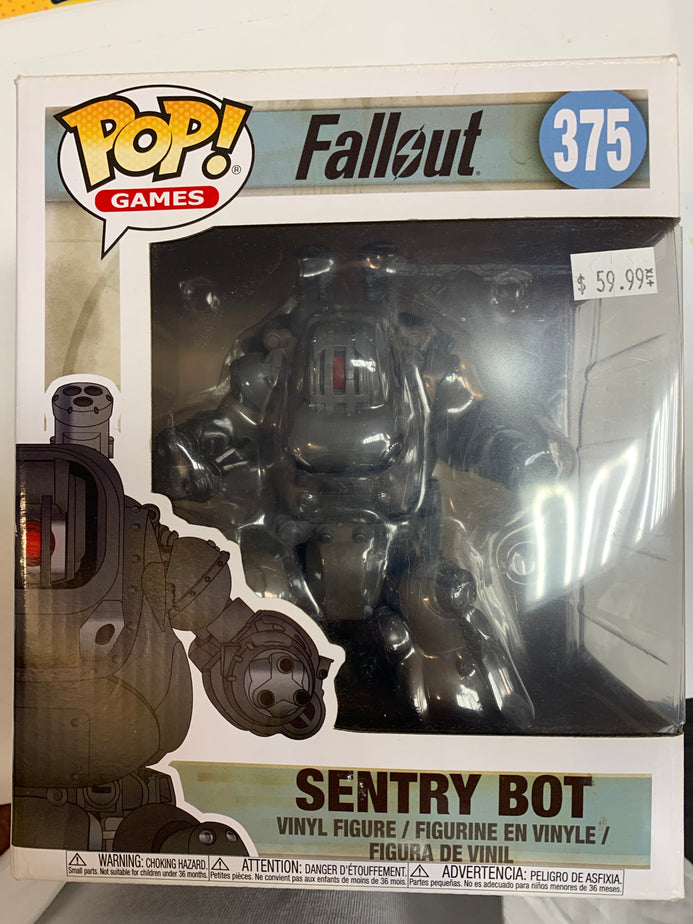funko pop ! fallout sentry bot フォールアウト Amazon.com: Funko Pop! Games: Fallout - Sentry Bot 6