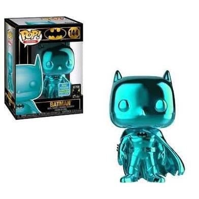 Funko Pop! Heroes DC Batman #144 SDCC 2019 Shared Sticker Exclusive