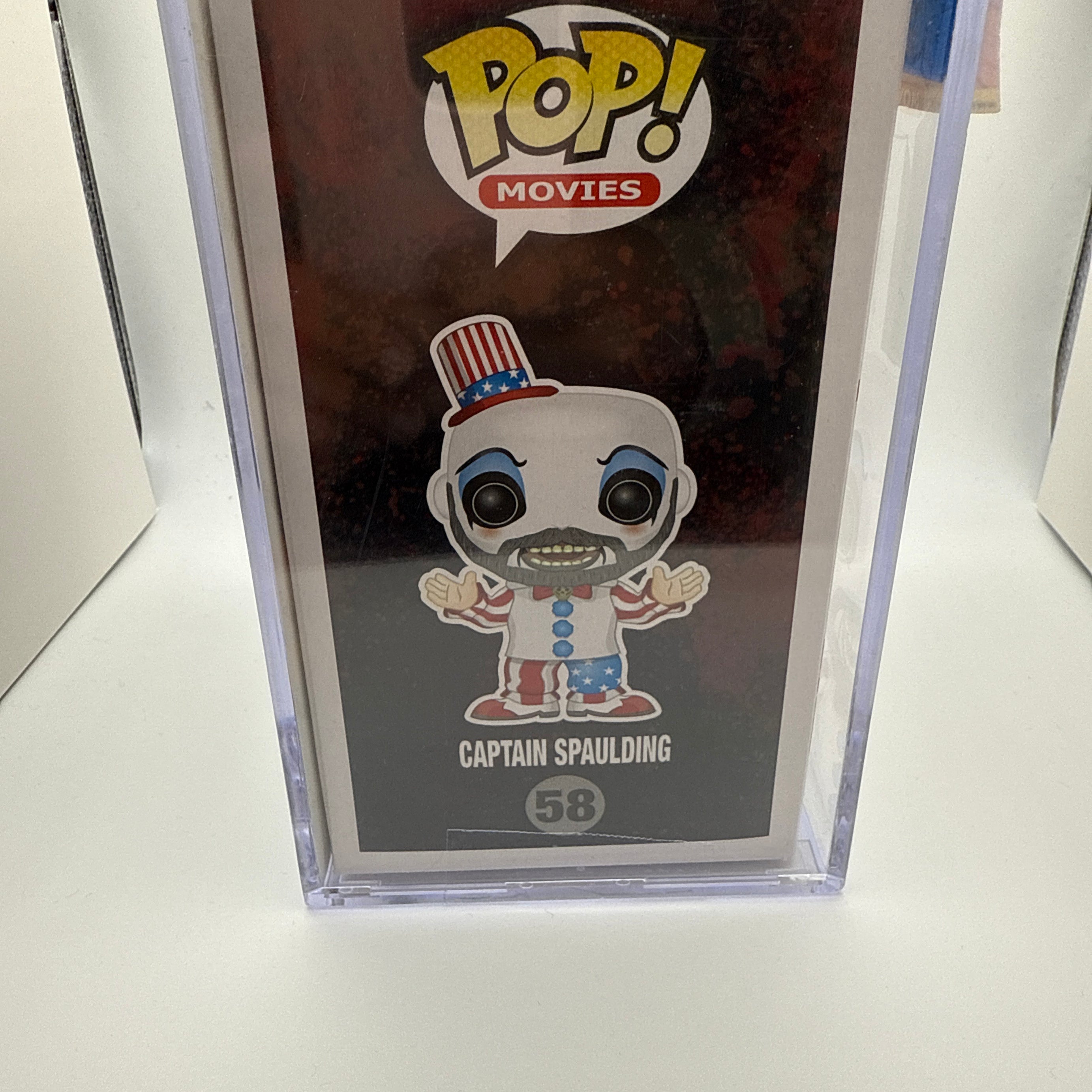 Signed Funko Pop Movies Captain Spaulding From the Classic Rob Zombie Film, Captain Spaulding #58