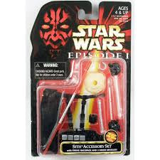 Hasbro Star Wars Episode 1 Sith Accessory set Action Figure