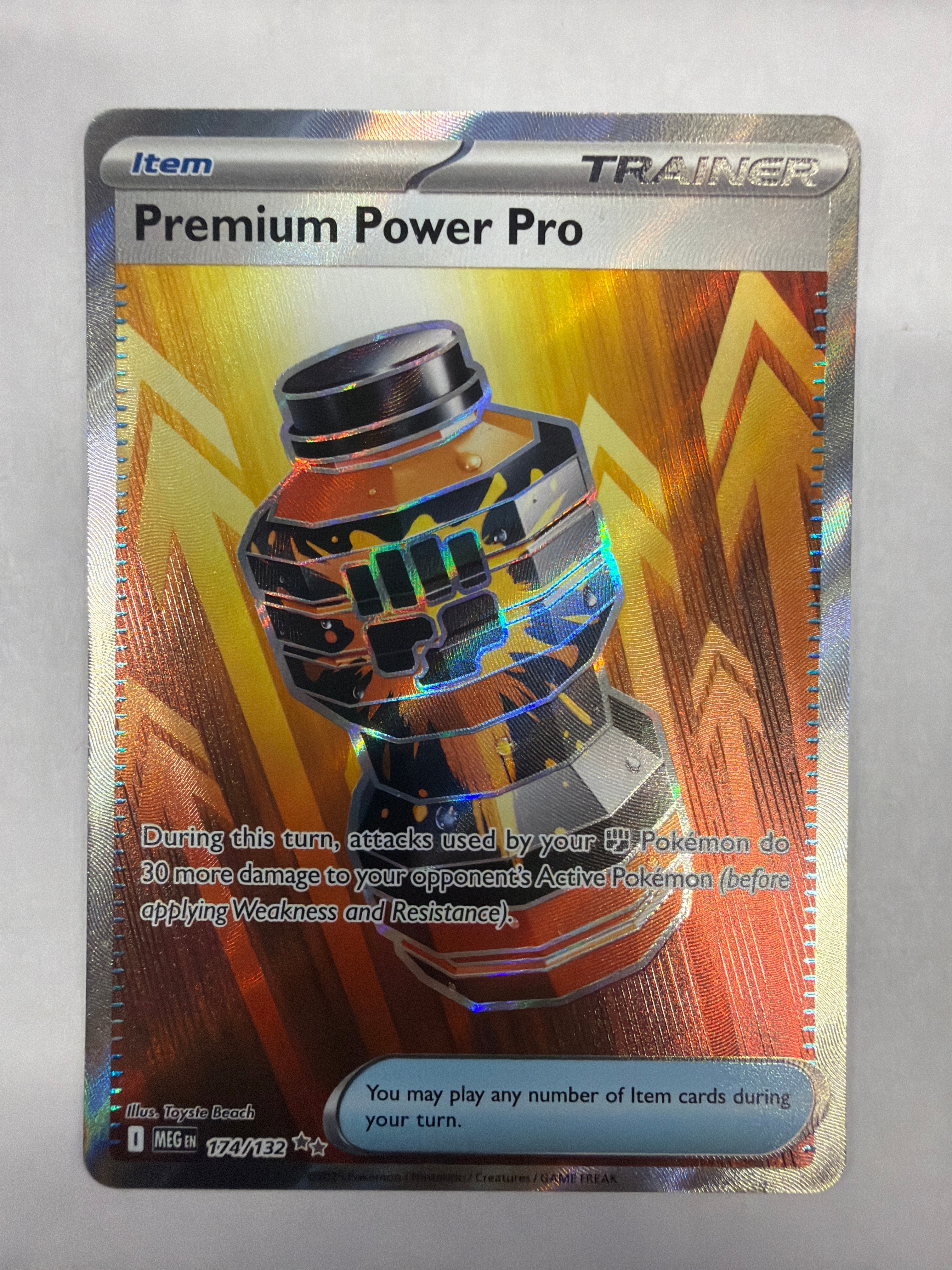 Pokémon TCG - Mega Evolution Premium Power Pro 174/132 NM