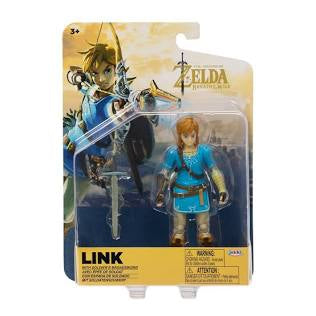 Jakks Pacific, The Legend of Zelda Breath of the Wild, Link with Soliders   Broadsword Action Figure