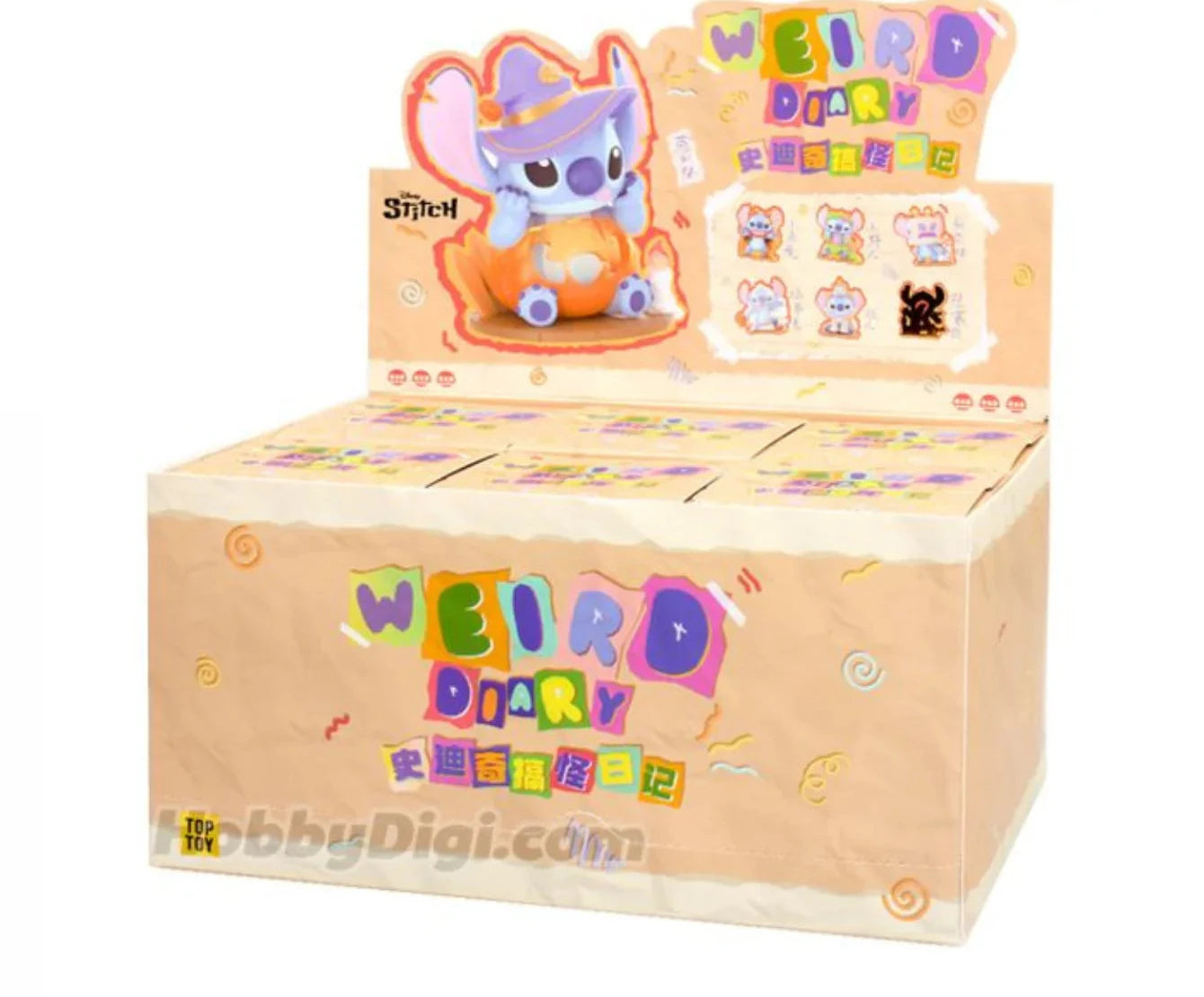 Unofficial Stitch Weird Diary Blind Box
