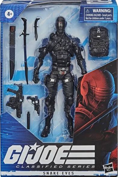 Hasbro GI Joe Classified Series Snake Eyes Action Figure #02
