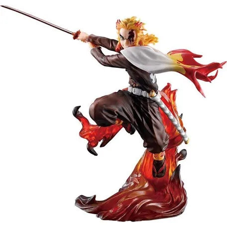 Bandai Ichibankuji Demon Slayer Kyojuro Rengoku Prize D Statue