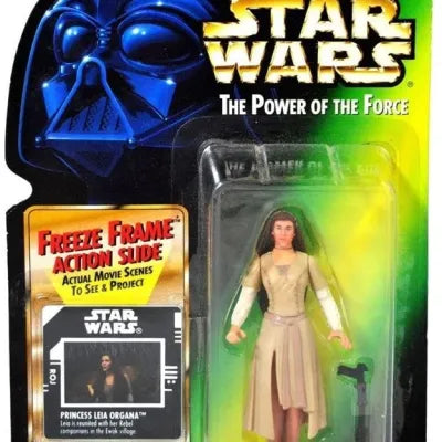 Kenner Star Wars The Power Of The Force Princess Leia Organa in Ewok Celebration Outfit 3” Figure