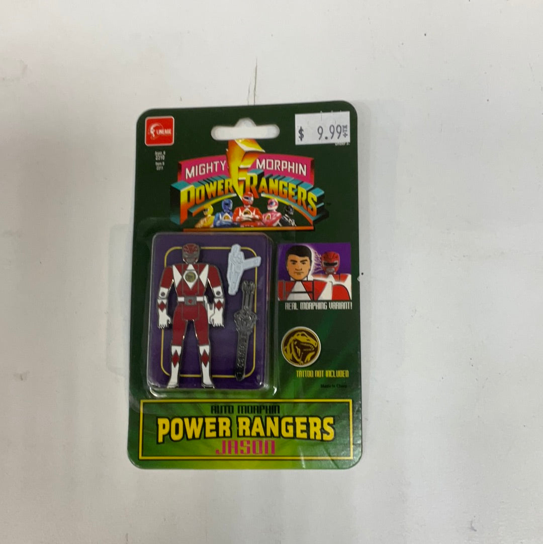 Lineage Studios Power Rangers Jason Keychain – True Believers Gaming ...