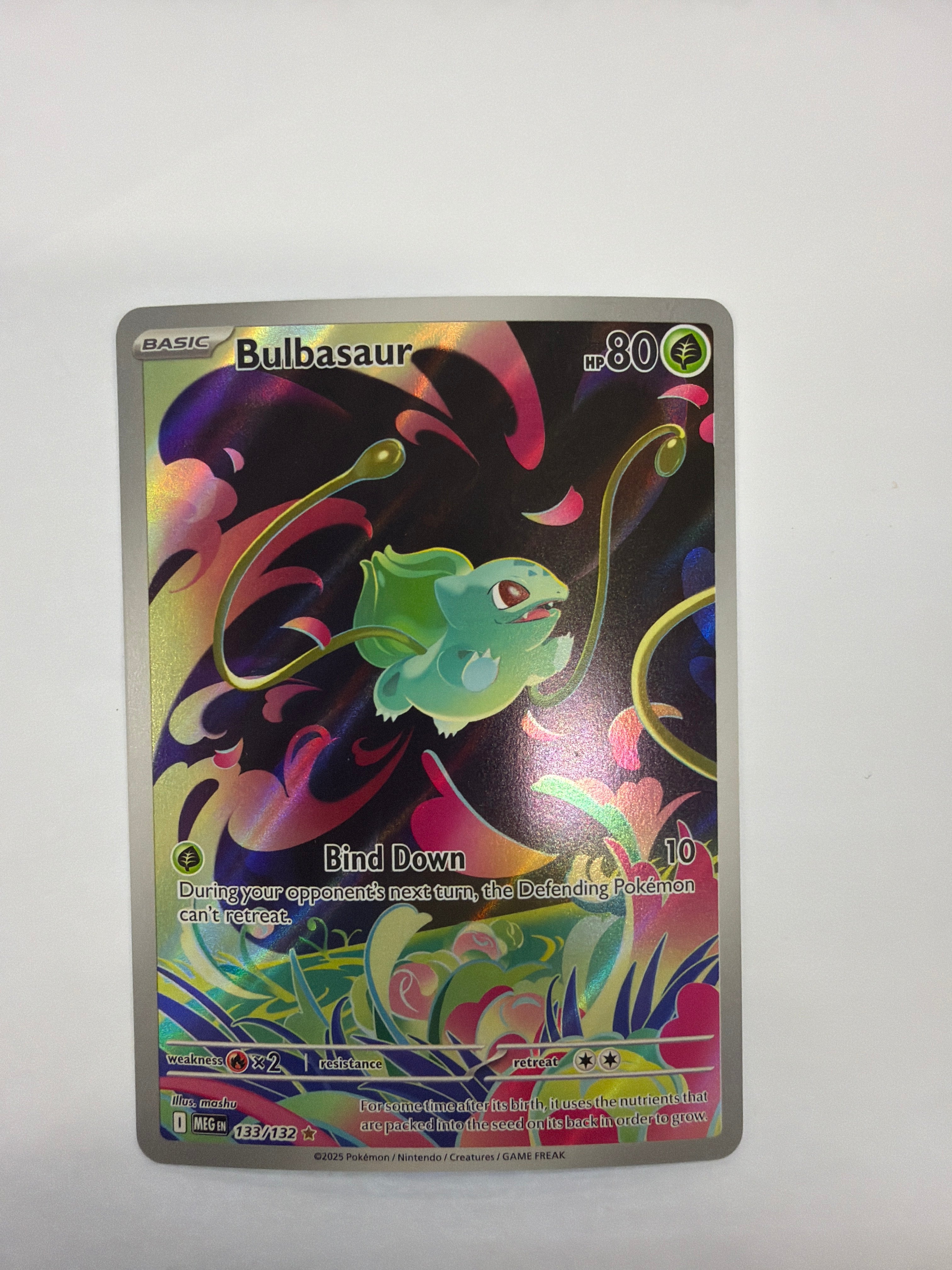 Pokémon TCG - Mega Evolution Bulbasaur 133/132 NM