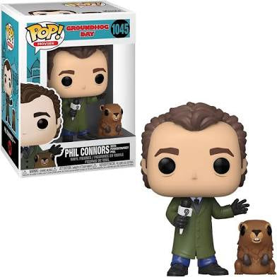 Funko Pop! Movies Groundhog Day Phil Connors with Punxsutawney Phil #1045