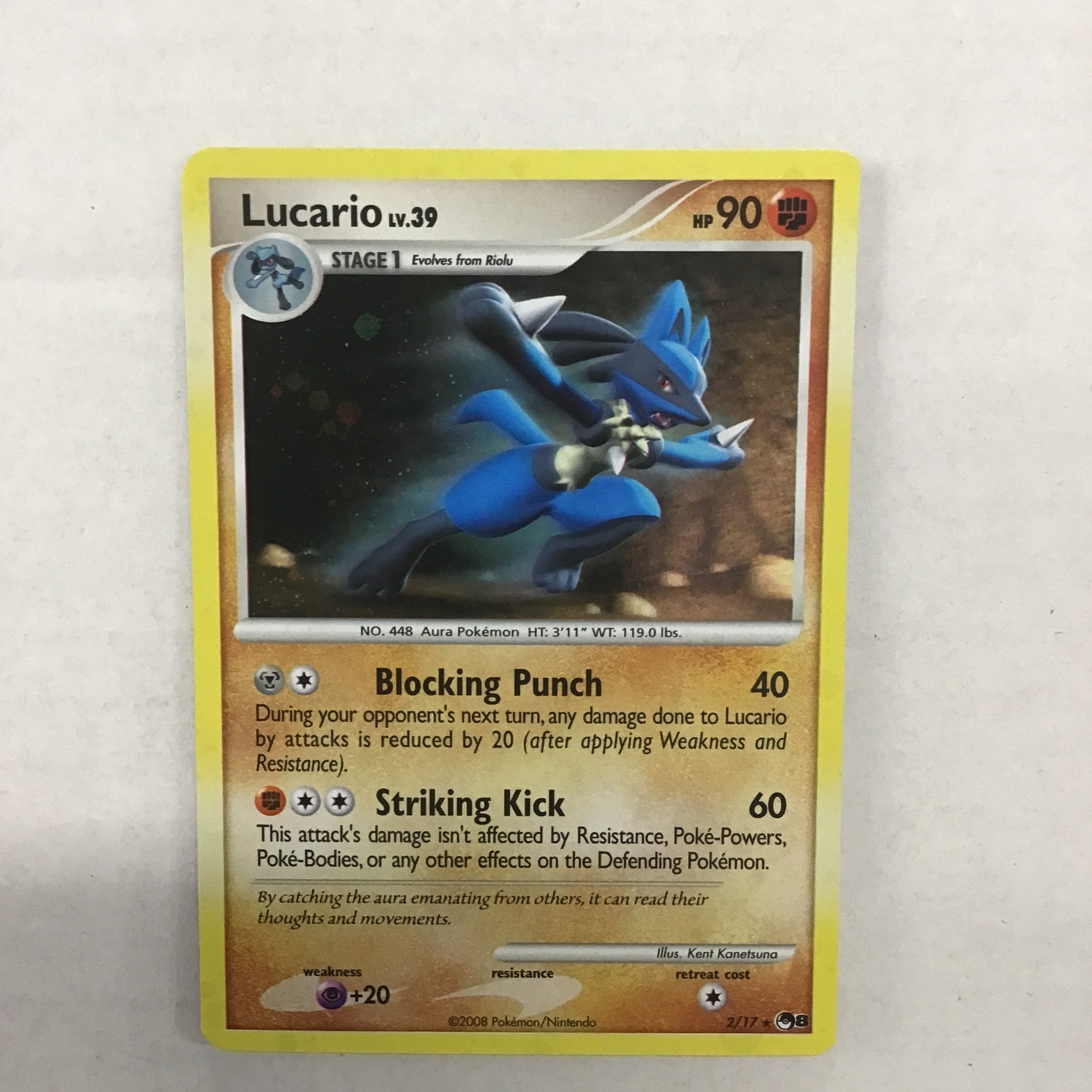 Pokémon TCG - Pop Series Lucario 1/17 NM
