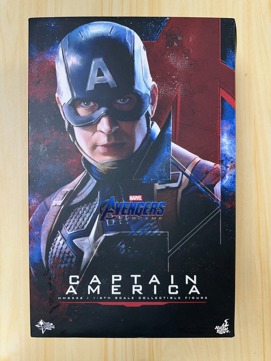 Hot Toys Movie Masterpiece Marvel Avengers Endgame Captain America Collectable Action Figure