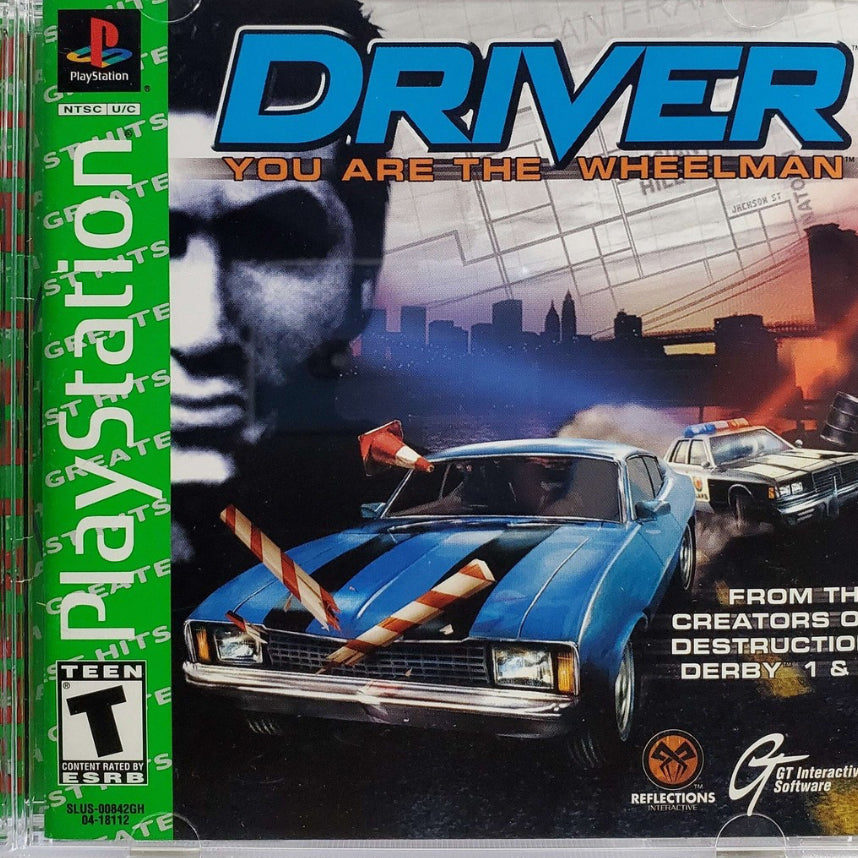 Playstation Greatest Hits DRIVER Video Game