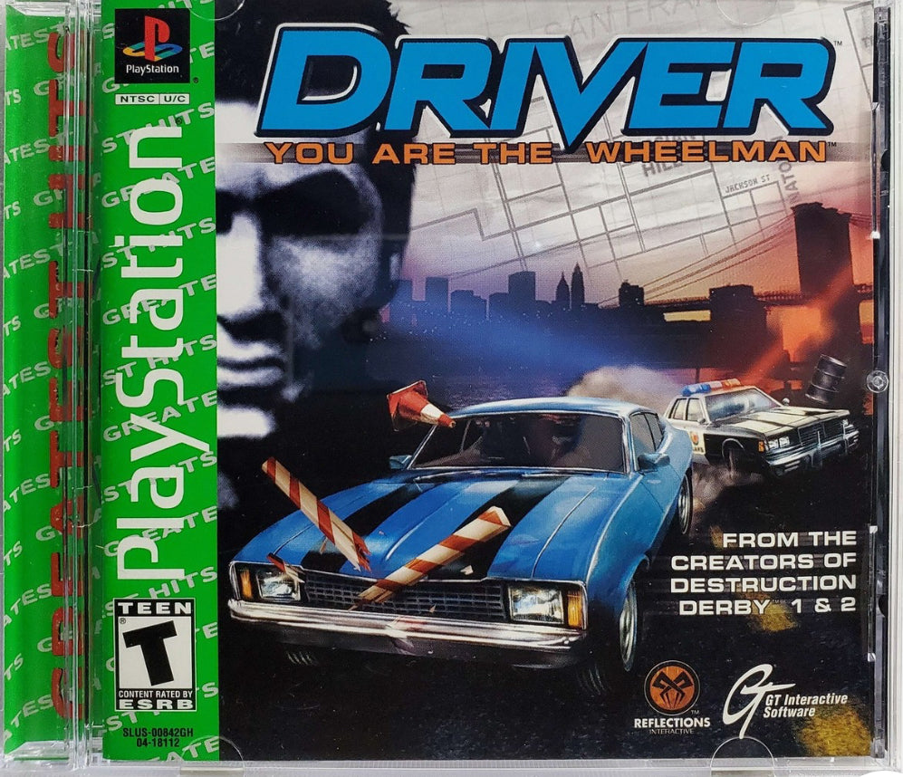 Playstation Greatest Hits DRIVER Video Game