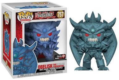 Funko Pop! Animation YuGiOh! Obelisk The Tormentor #757 GameStop Exclusive