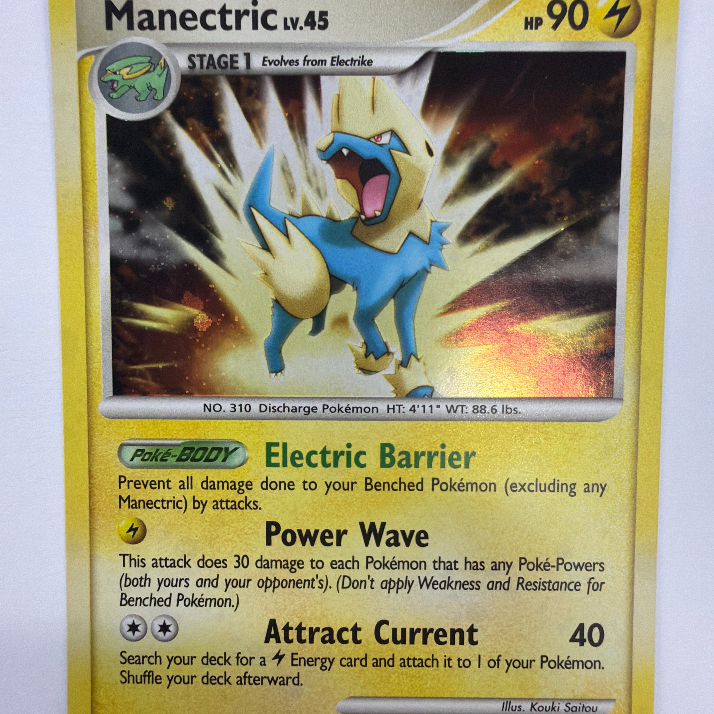 Pokémon TCG - Platinum Manectric 11/127 Holo NM