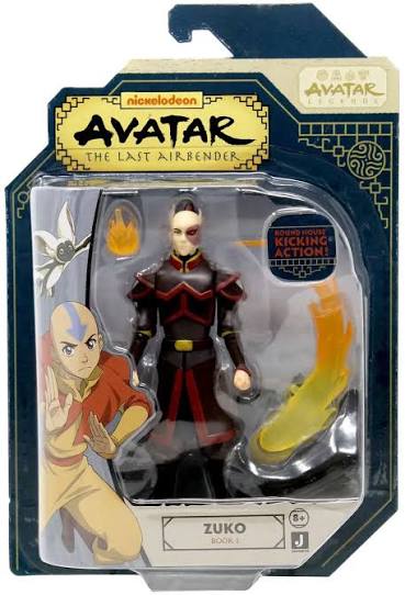 Jazwares Nickelodeon Avatar The Last Airbender Zuko Book 1 Action Figure