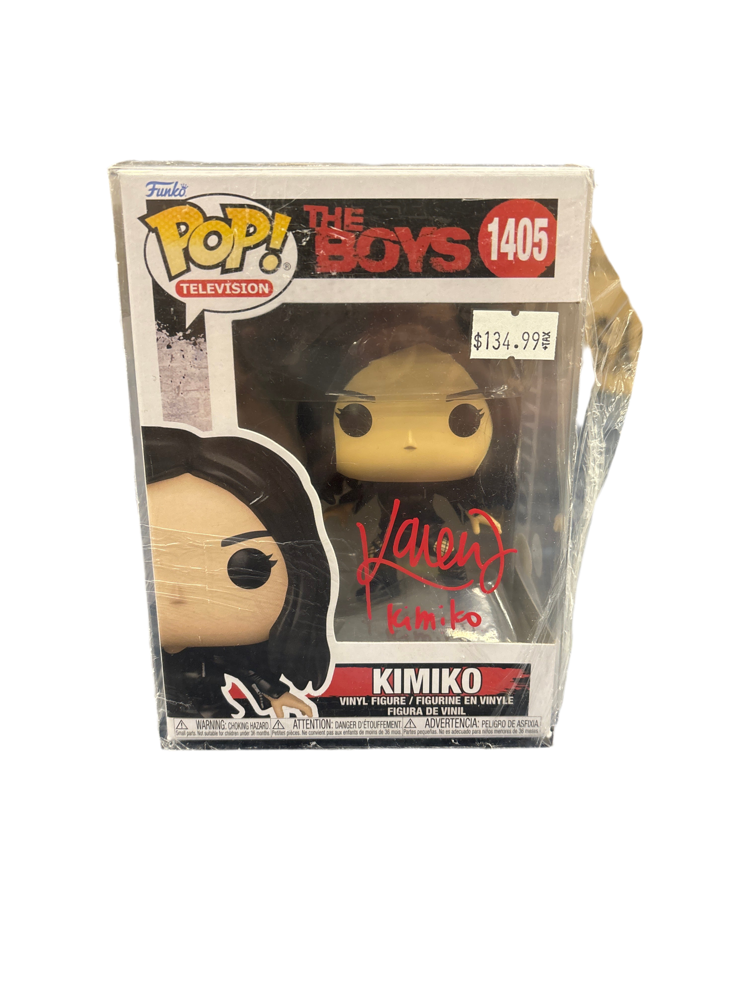 (SIGNED) Funko Pop! Television The Boys Kimiko #1405 JSA CERT