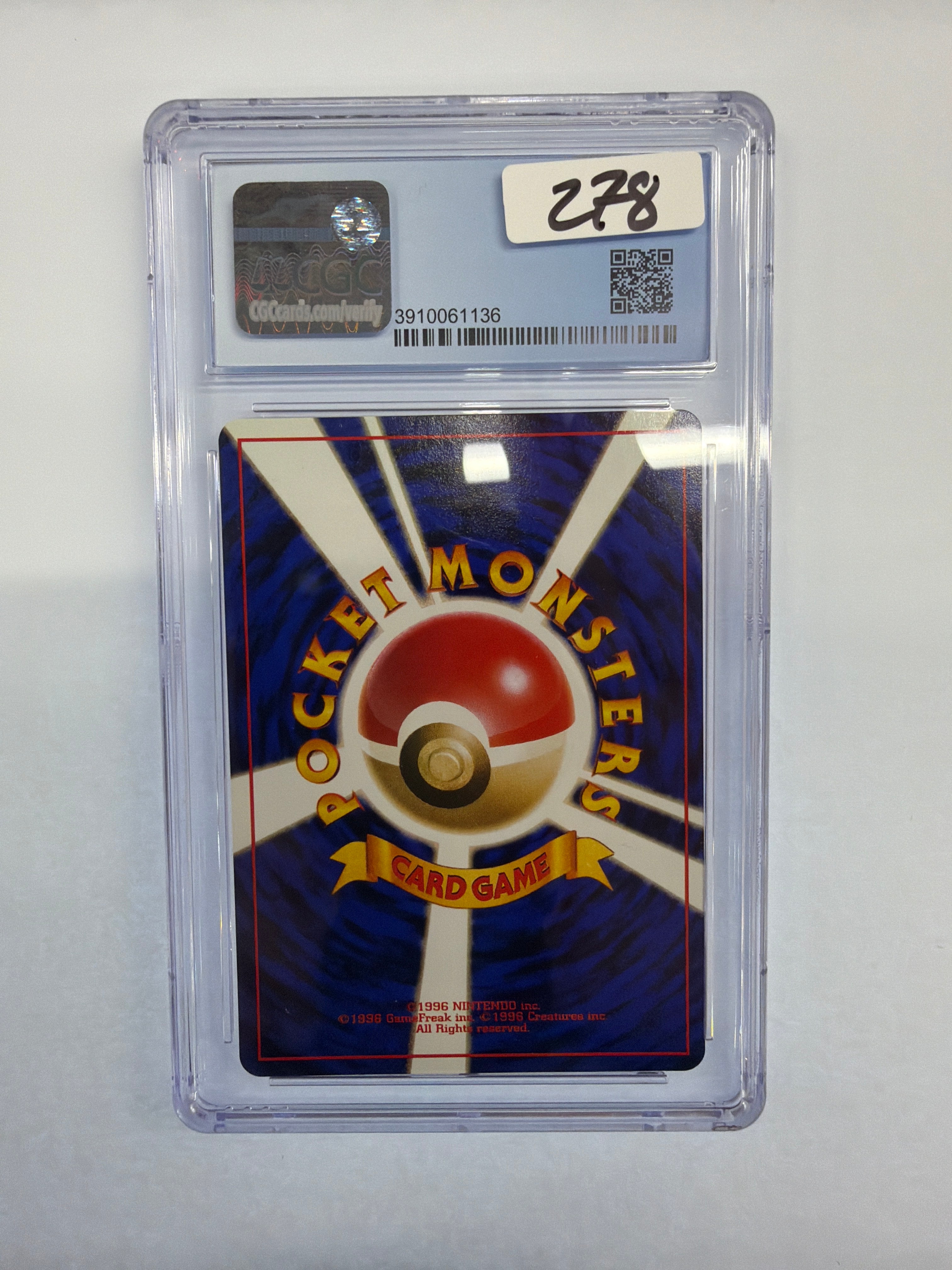 Pokemon TCG - CGC Mint 9 Base Set Vulpix No.037