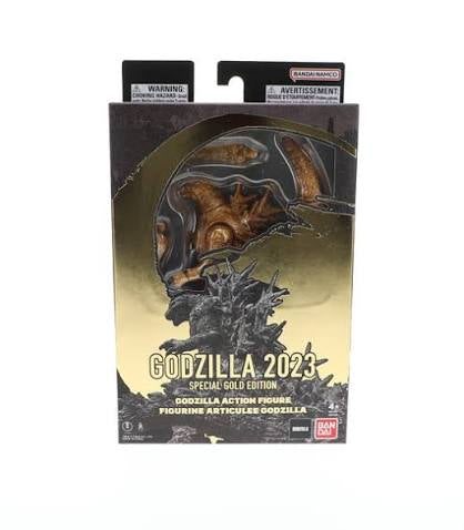 Bandai Godzilla 2023 NYCC Exclusive Special Gold Edition Godzilla Action Figure