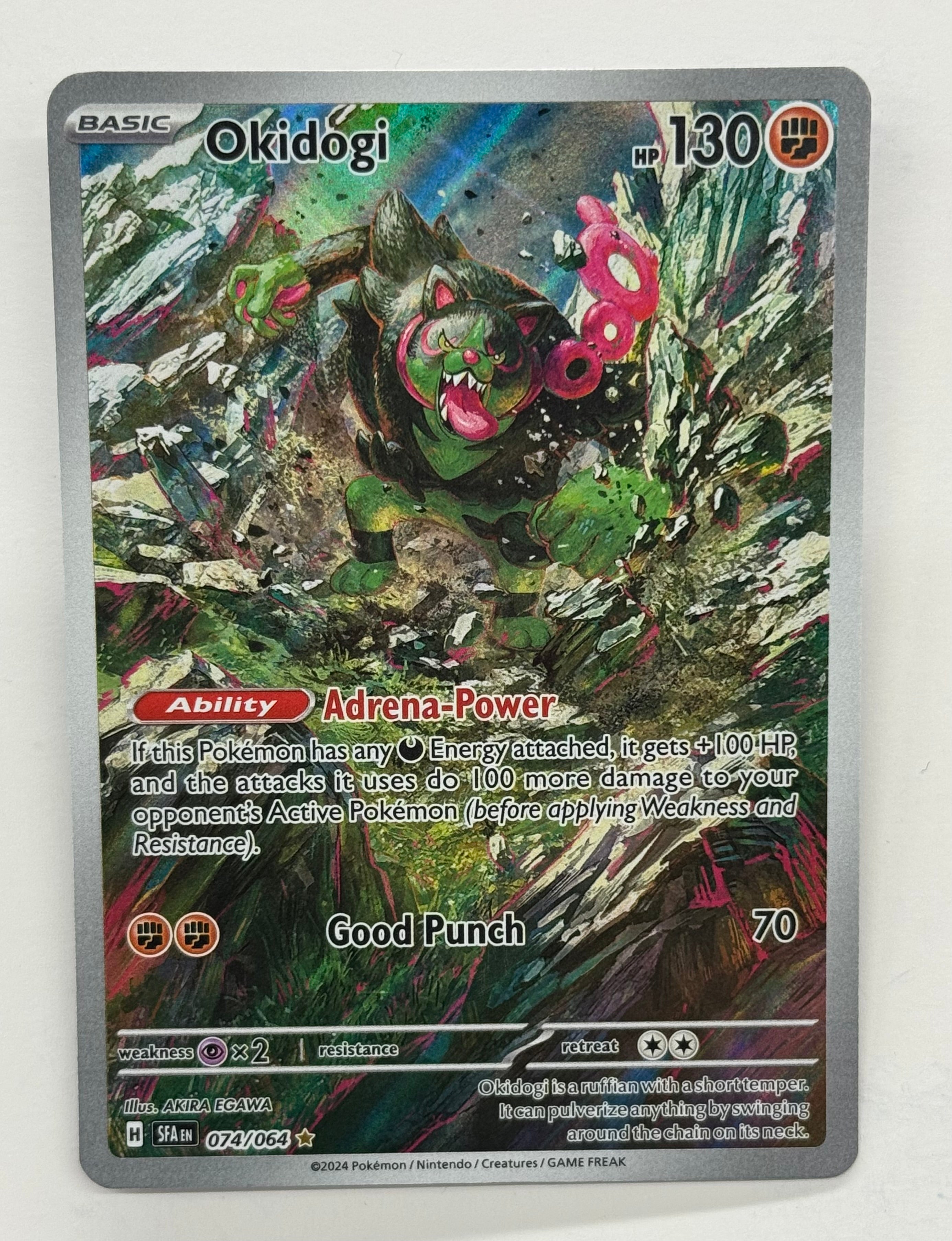 Pokémon TCG - Shrouded Fable Okidogi 074/064 NM
