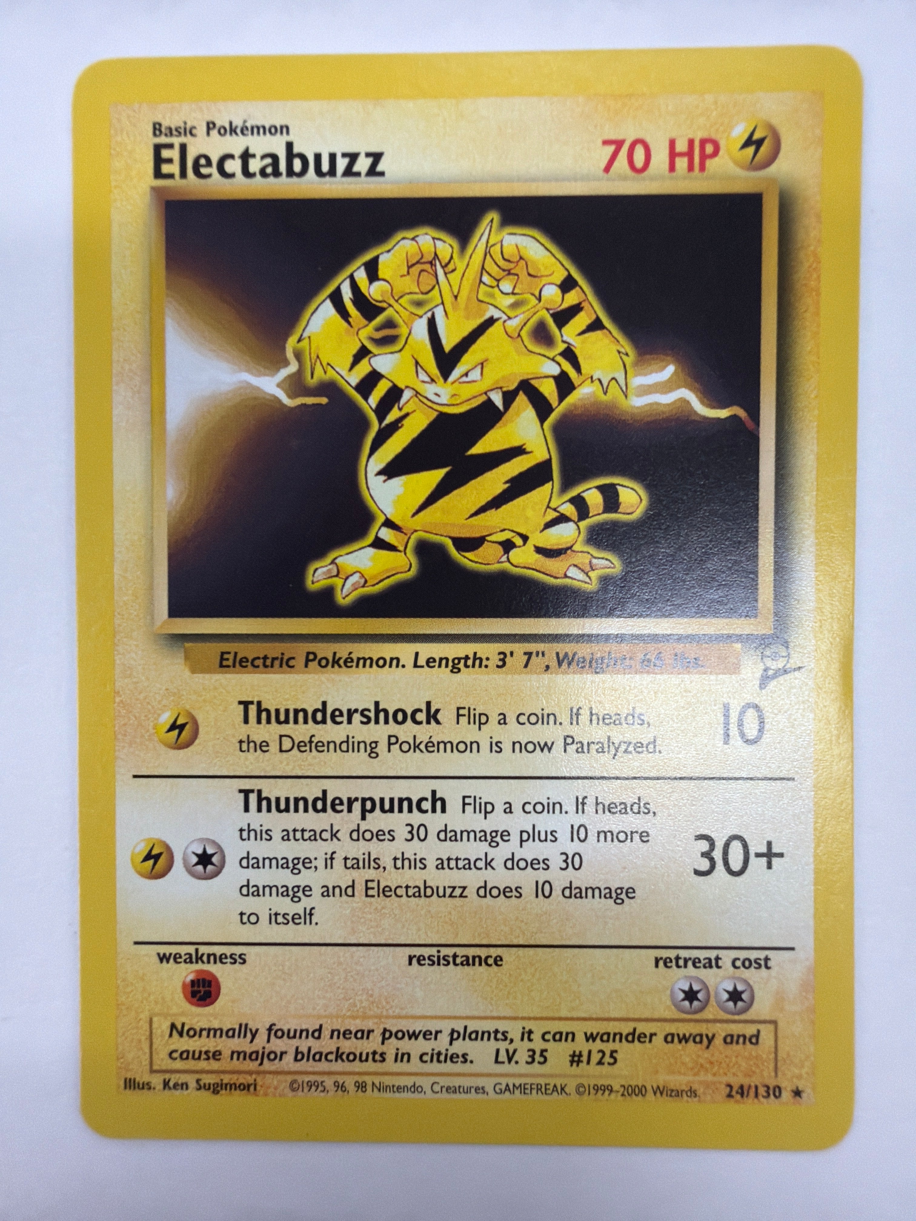 Pokémon TCG - Base Set 2 Electabuzz 24/130